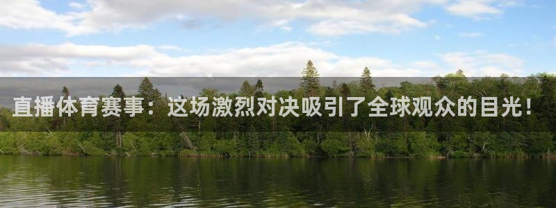 鼎天国际官网入口在哪：直播体育赛事：这场激烈对决吸引了全球观众的目光！